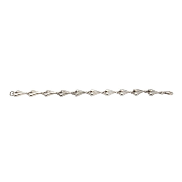 RLM Studio Sterling Silver Heart Link Bracelet #21030 - Picture 1 of 11